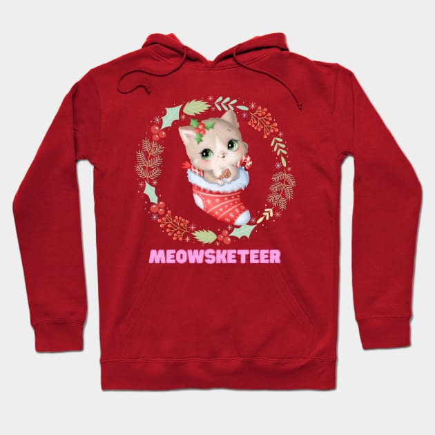 Meowskeeter Hoodie by Tee Trendz